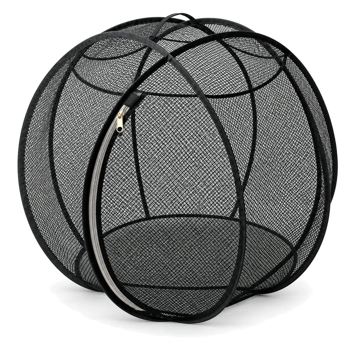 Bulle de balade Minoubulle noire, vue seule sur fond blanc